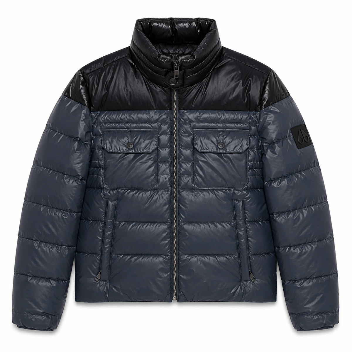 Moose knuckles Women Down Jacket Bicolor Black