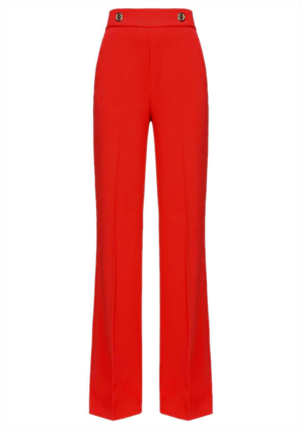 Pinko Women Sbozzare Trousers Red
