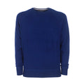 Emilio Romanelli Men Raglan Cut Sweaters Blue