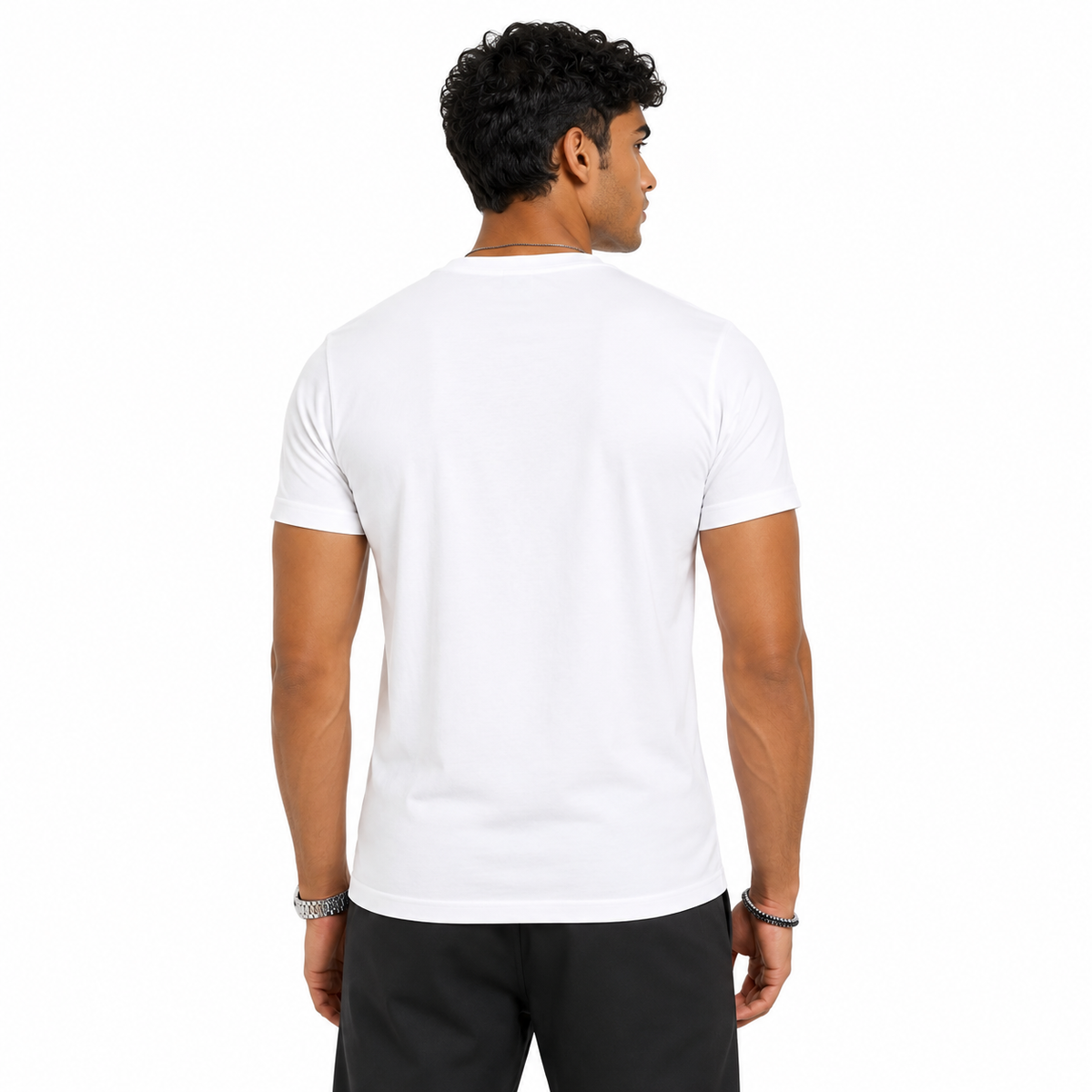 Palm Angels Men T-Shirt White
