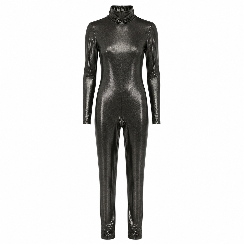 Dolce & Gabbana Women Tracksuit Laminata High Neck Grey