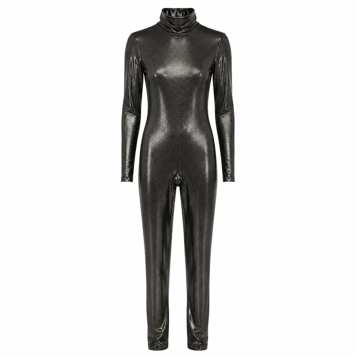 Dolce & Gabbana Women Tracksuit Laminata High Neck Grey