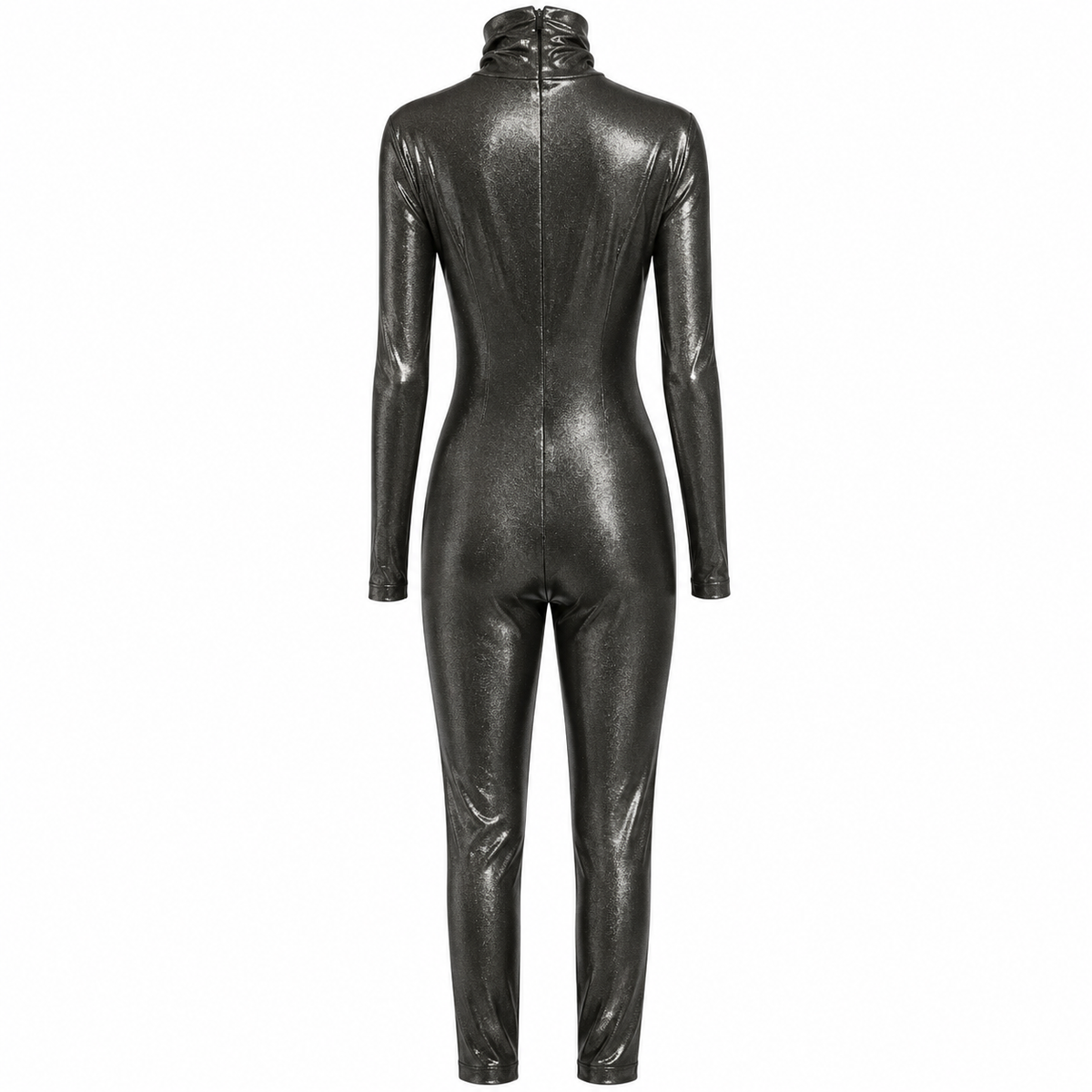Dolce & Gabbana Women Tracksuit Laminata High Neck Grey