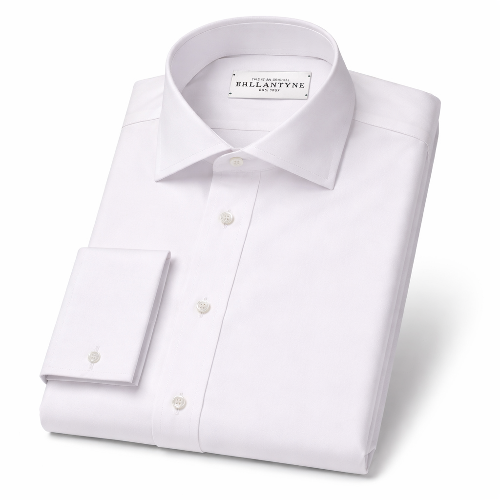 Ballantyne Men Shirt White
