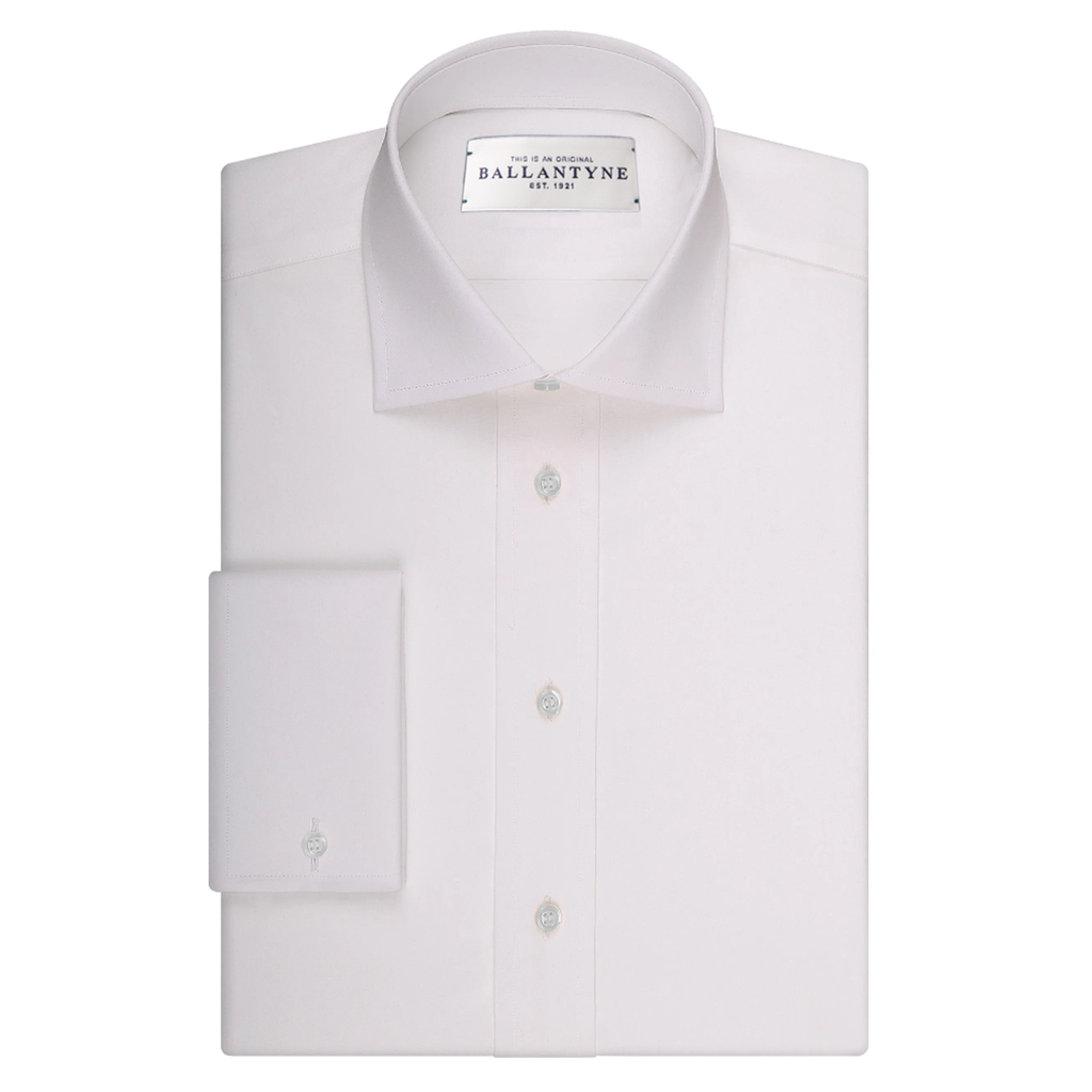 Ballantyne Men Shirt White