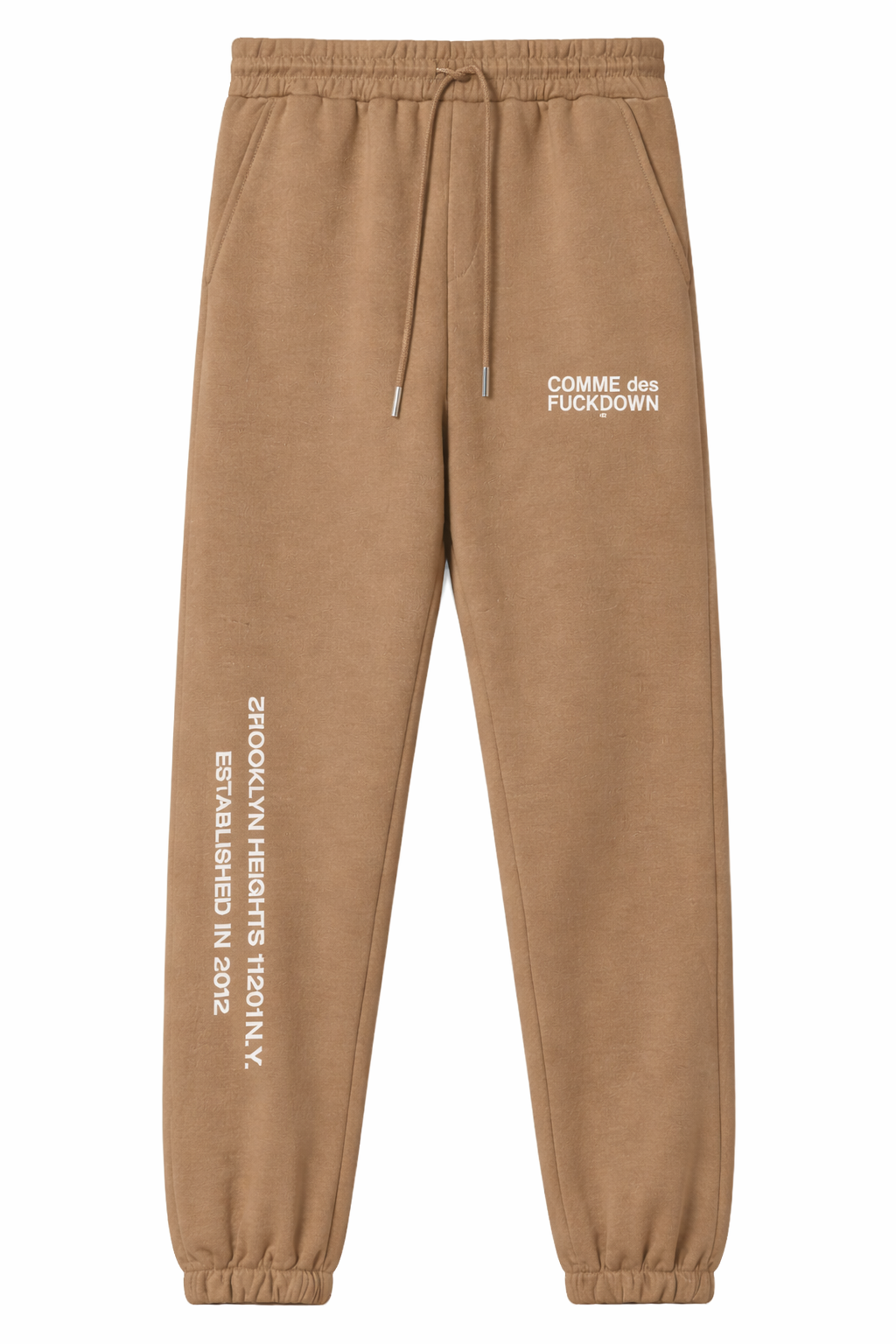 Comme Des Fuckdown Men Trousers Sweatshirt Brown