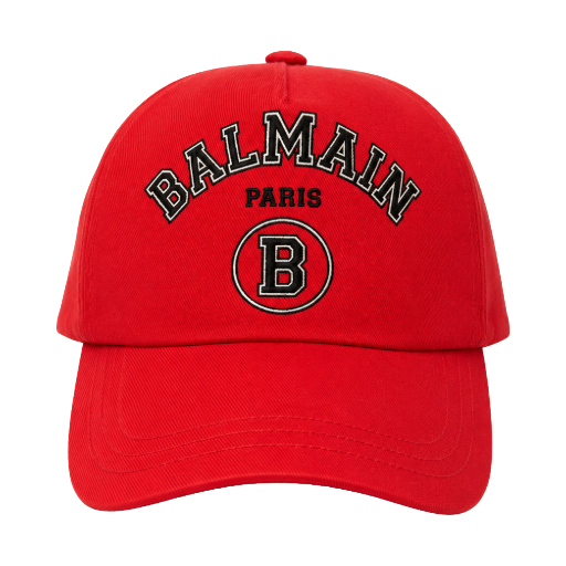 Balmain Women Hat Visiera Orange