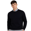 Bagutta Men Crew Neck Gauge Sweaters Black