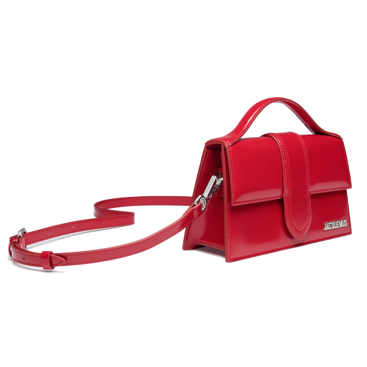 Jacquemus Women Bambino Crossbody Bags Red