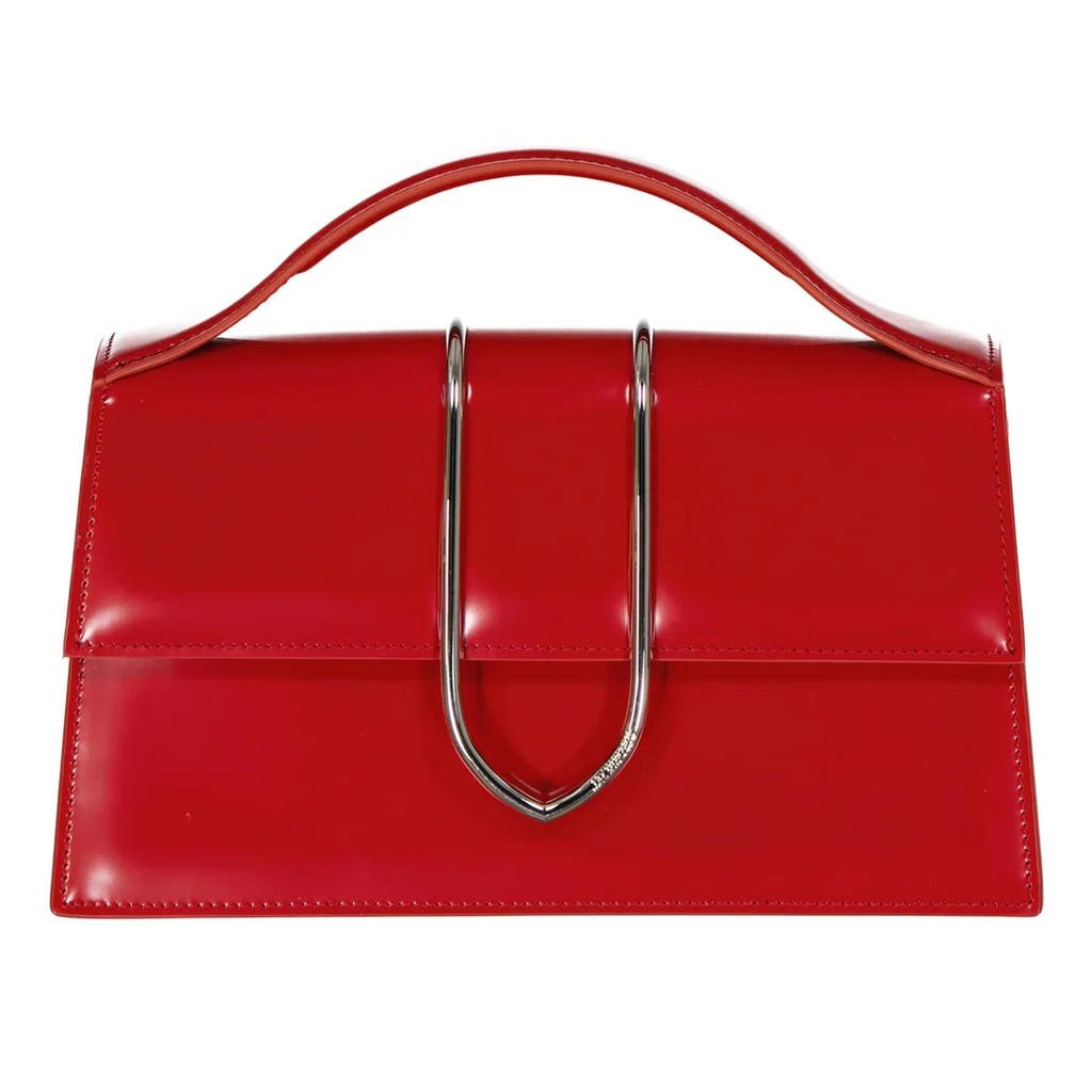Jacquemus Women Bambino Crossbody Bags Red