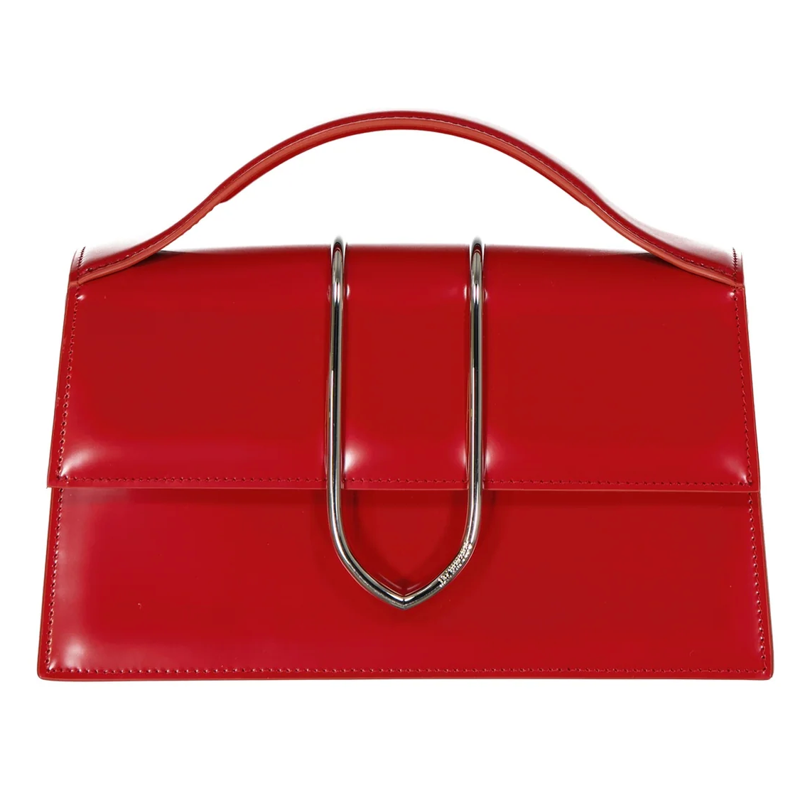Jacquemus Women Bambino Crossbody Bags Red
