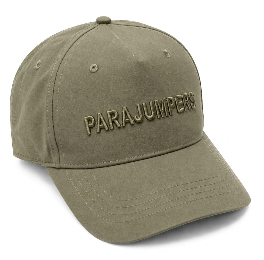 Parajumpers Men Cappellino Slate Mud Caps Green
