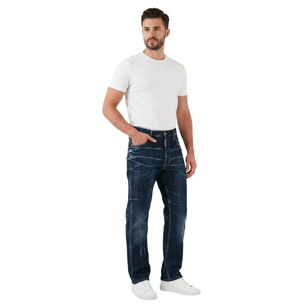 Dsquared2 Men Denim Nemesi Jeans Blue