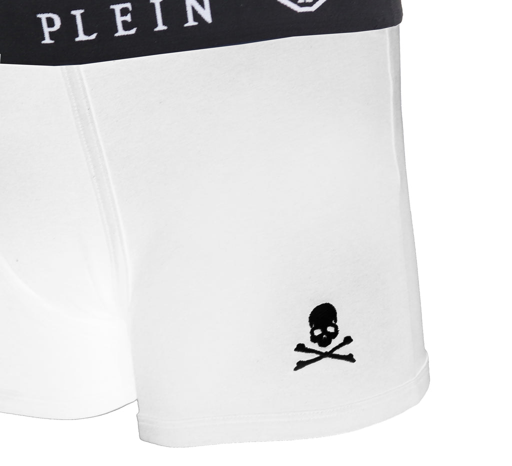 Philipp Plein Men Boxer Bipack White