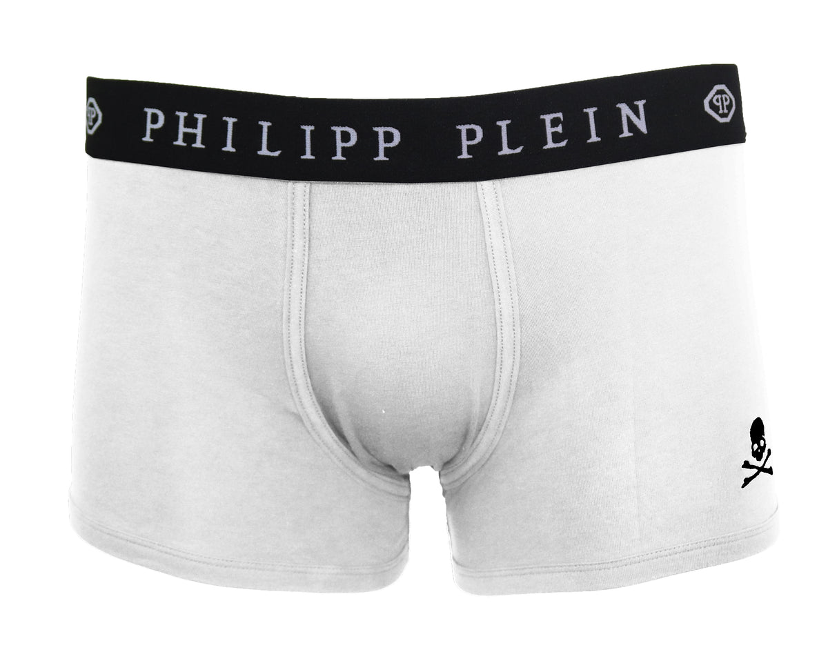 Philipp Plein Men Boxer Bipack White