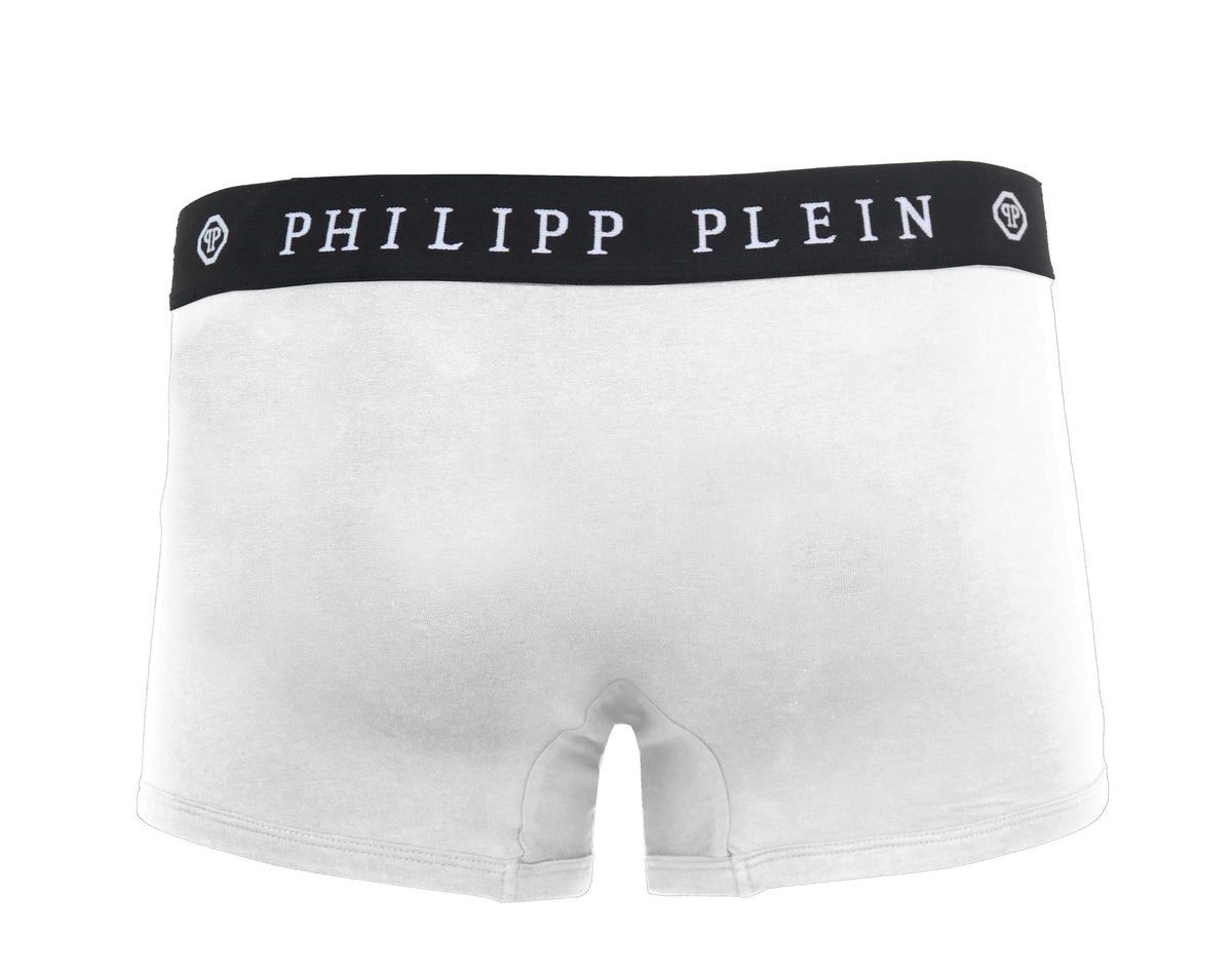 Philipp Plein Men Boxer Bipack White