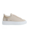 D.A.T.E. Women Sfera Teddy Sneakers Beige