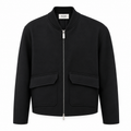 Alpha Studio Men Bomber Gabardina Black