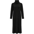 Alpha Studio Women Dress Long Turtleneck Greige Black