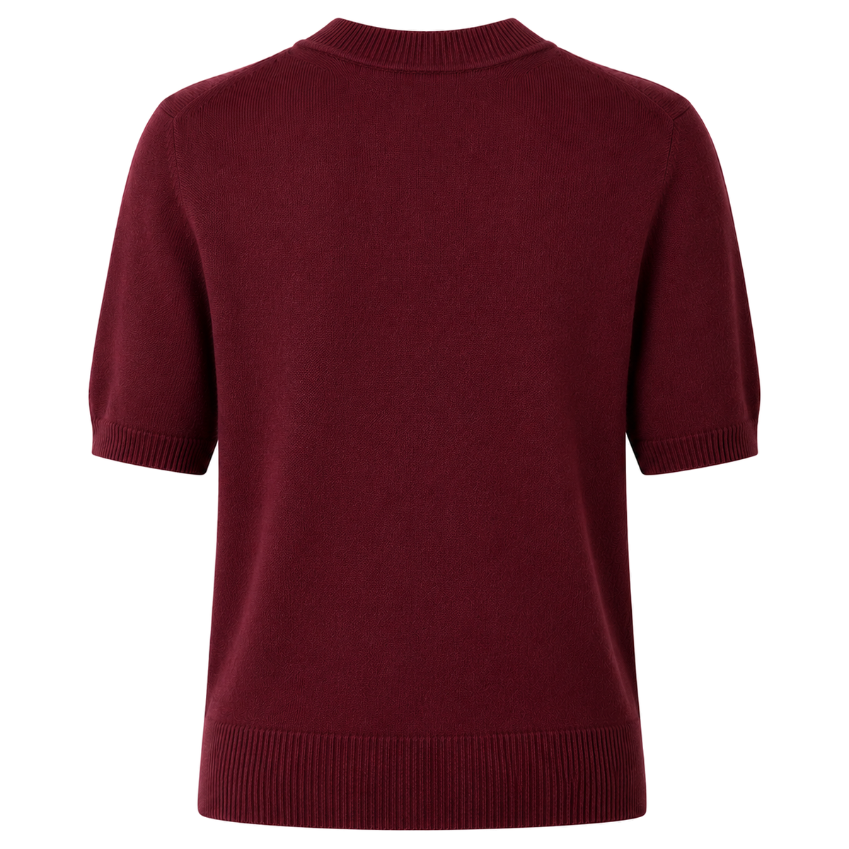 Alpha Studio Women Crew Neck Cropped Retrò Sweaters Red