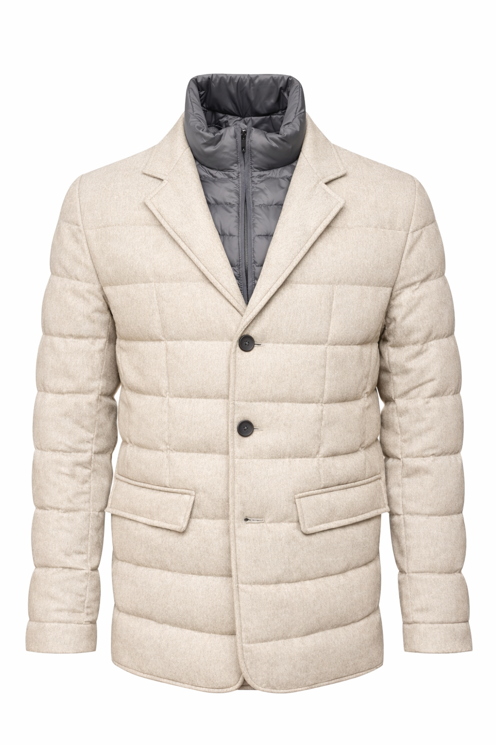 Herno Men Jacket Doppio Petto White