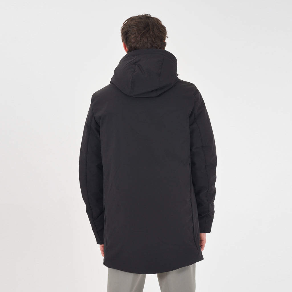 Yes Zee Men Jacket Down Jacket Black