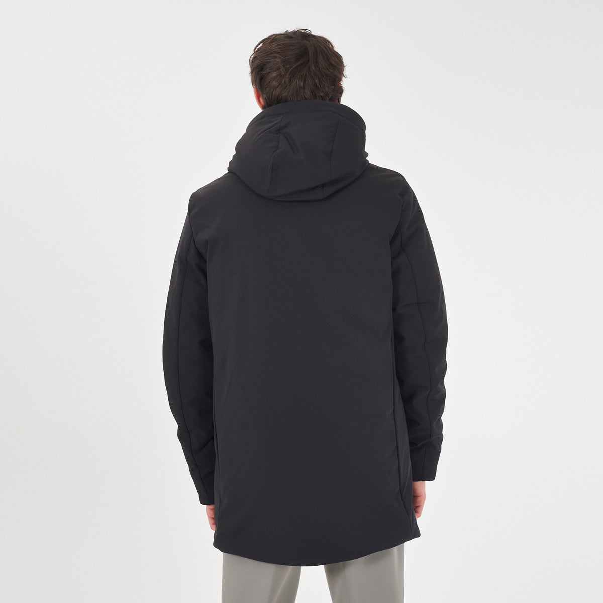 Yes Zee Men Jacket Down Jacket Black