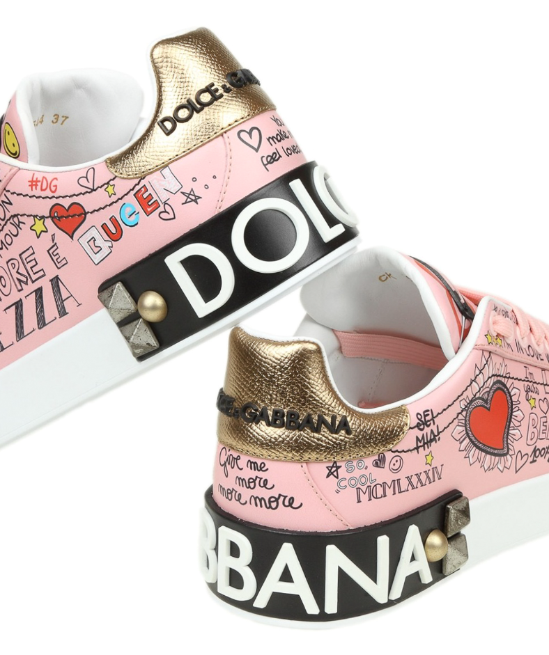 Sneaker Bassa Graffiti Pink