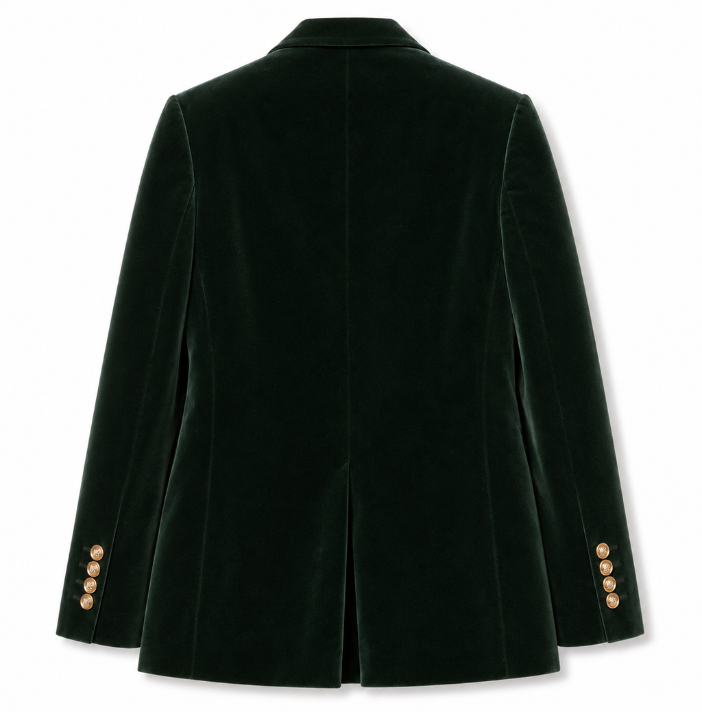 Dolce & Gabbana Men Jacket Velvet Green