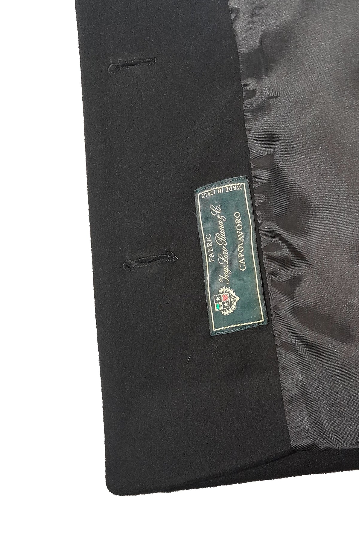 Loro Piana Fabric Women Coat Short Pelliccia Black