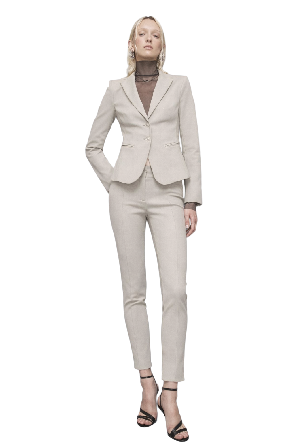 Patrizia Pepe Women Trousers Utopia Grey
