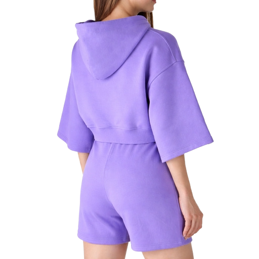 Comme Des Fuckdown Women Sweatshirt Print Purple