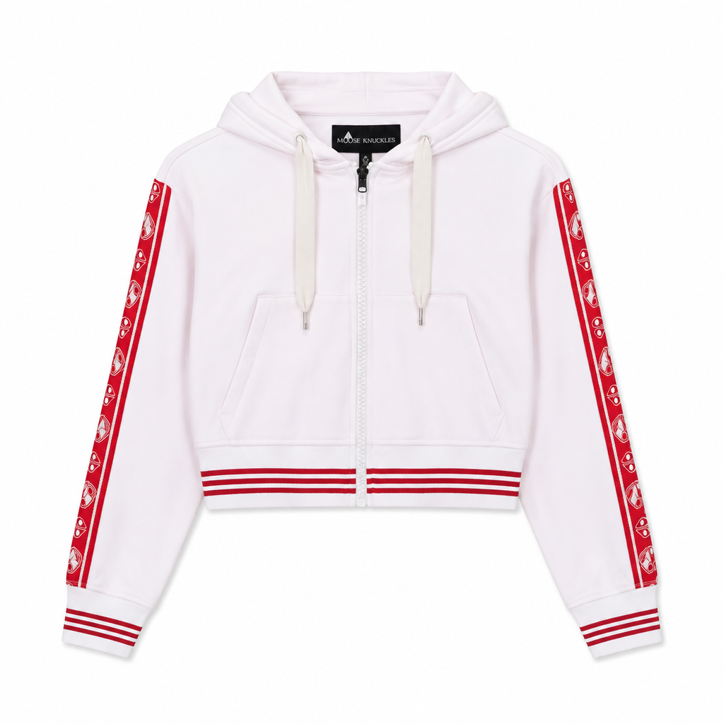 Moose knuckles Women Sweatshirt Cropped Jarry White