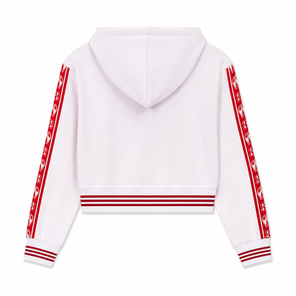Moose knuckles Women Sweatshirt Cropped Jarry White