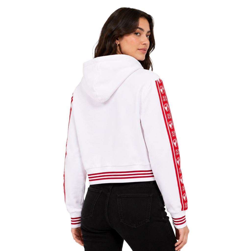 Moose knuckles Women Sweatshirt Cropped Jarry White
