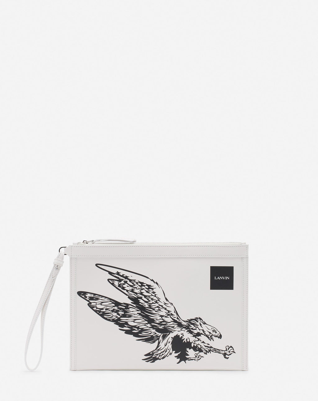 Lanvin Men Pouch Lanvin White