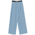 Comme Des Fuckdown Women Trousers Palazzo Azzurri Light Blue