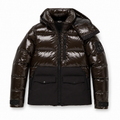 Moose knuckles Men Jacket Padded Glossy Brown