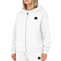 Comme Des Fuckdown Women Sweatshirt Hooded White