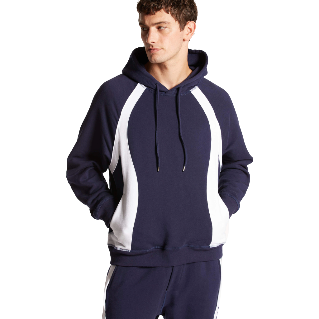 Dsquared2 Men Sweatshirt Hooded Blue