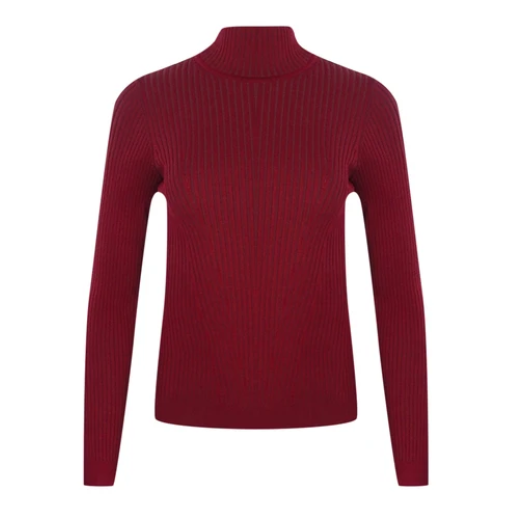 Parajumpers Women Turtleneck Lotus Red