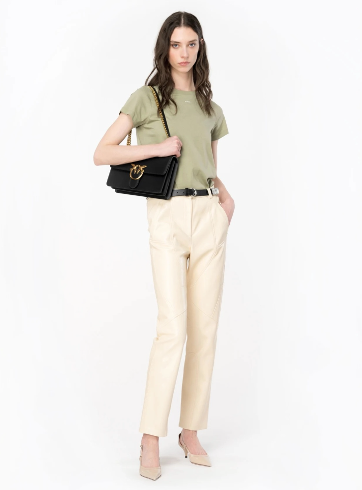 Pinko Women Pasitea Trousers Beige