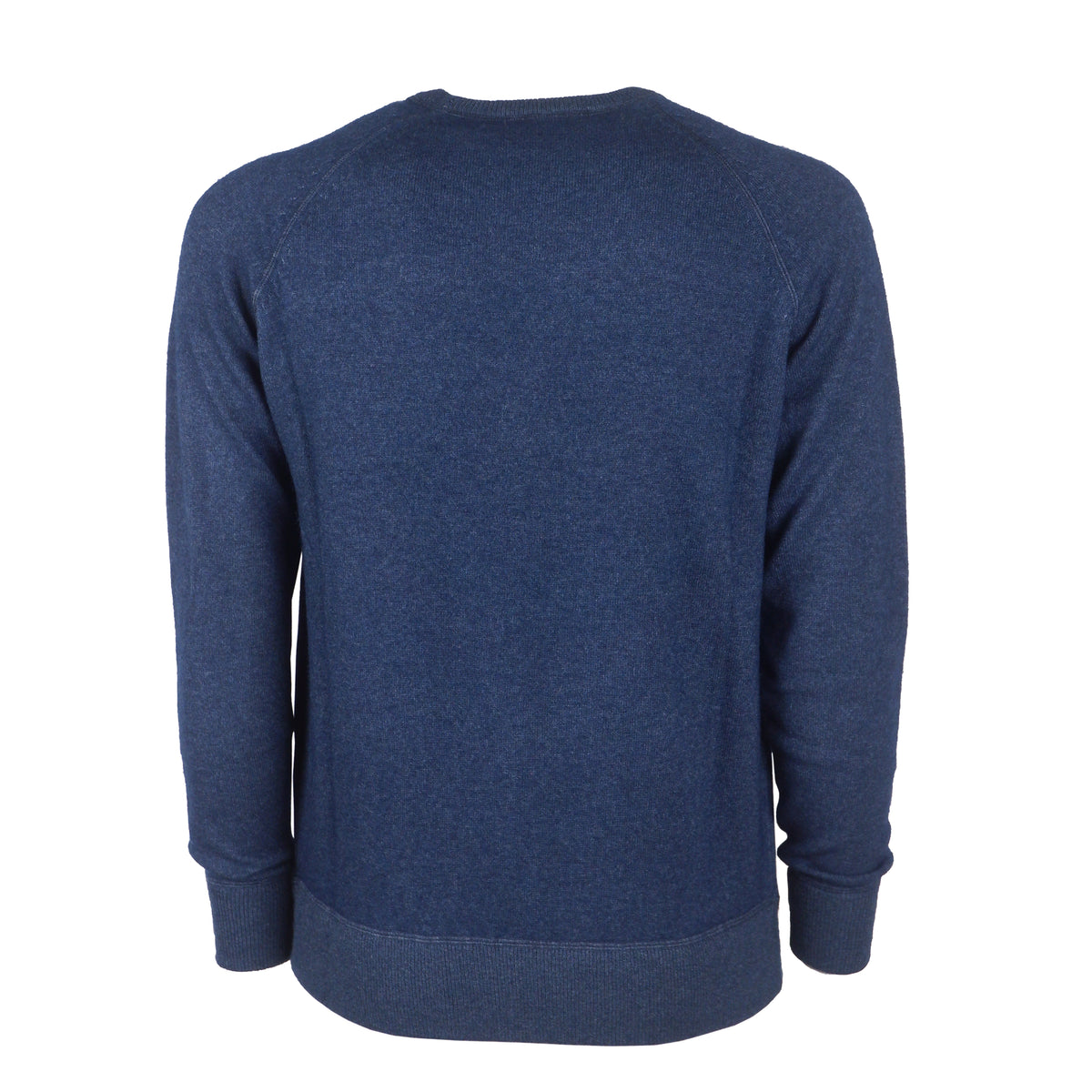 Emilio Romanelli Men Raglan Cut Sweaters Light Blue
