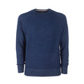 Emilio Romanelli Men Raglan Cut Sweaters Light Blue
