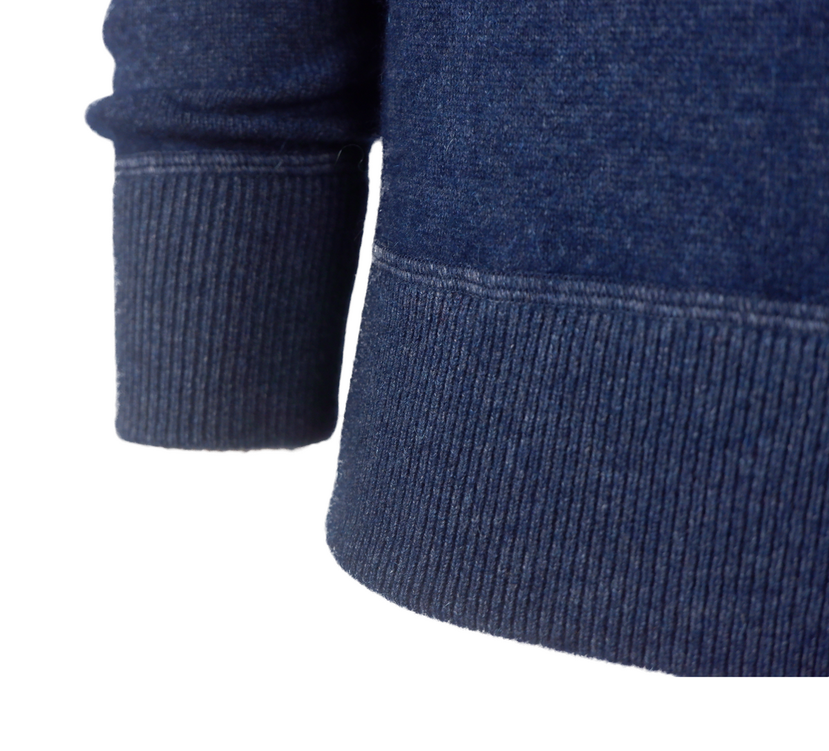 Emilio Romanelli Men Raglan Cut Sweaters Light Blue