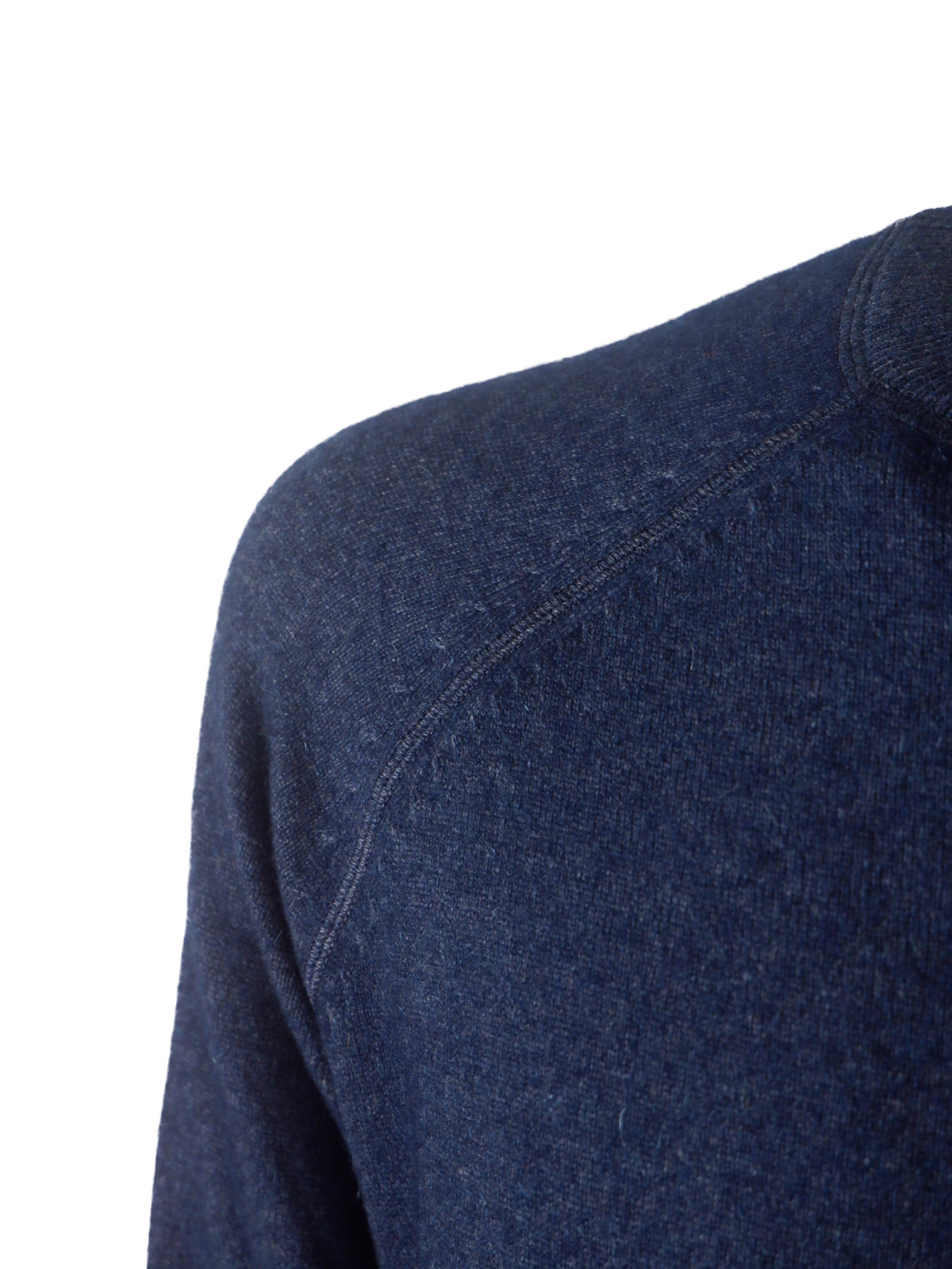 Emilio Romanelli Men Raglan Cut Sweaters Light Blue