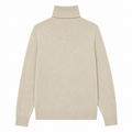 Alpha Studio Men Turtleneck Ribbed Beige