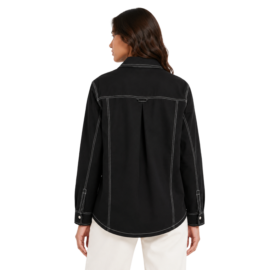 Moose knuckles Women Shirt Taschino Pelo Black