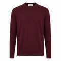 Alpha Studio Men Knit Crew Neck Wool Merino Red