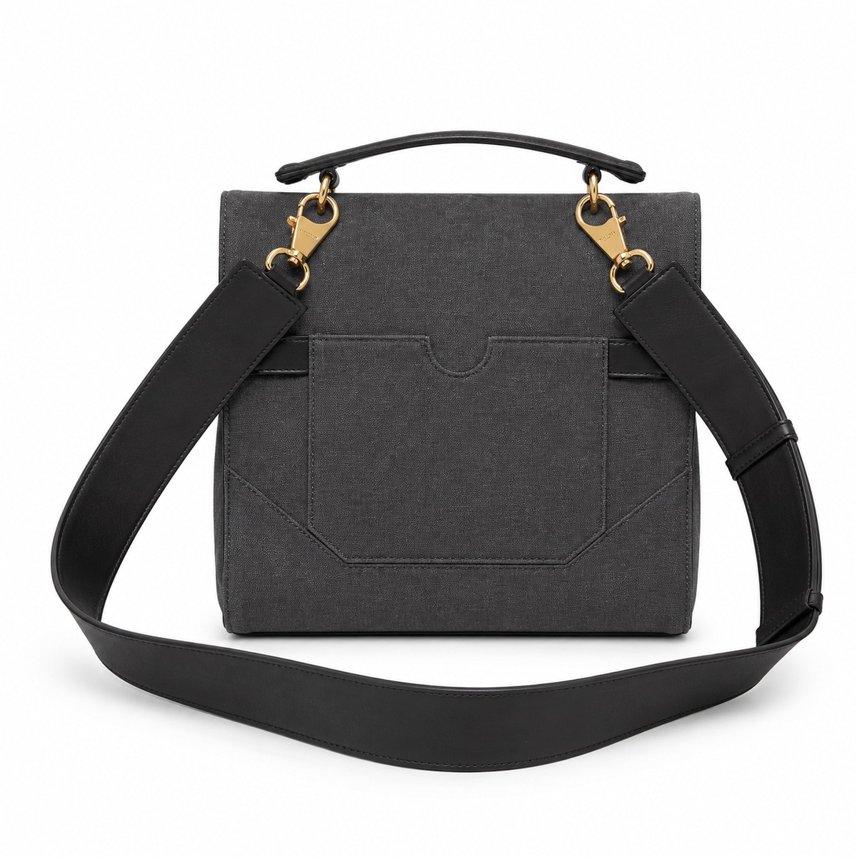 Balmain Women b-buzz Handle Bag Tela Black